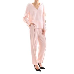 3.1 Phillip Lim Powder Pink Tailored Crepe Pants